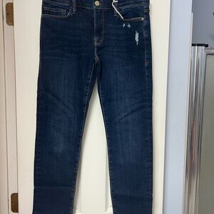 Frame Denim Women's Dark Blue Slim Jeans